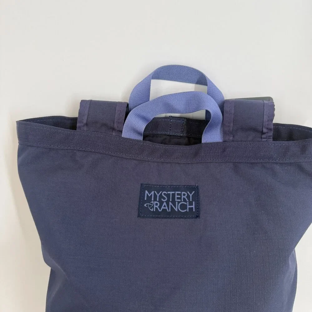 Mystery Ranch Booty Bag Blue Backpack Tote Commuter Canvas Gorpcore Outdoor